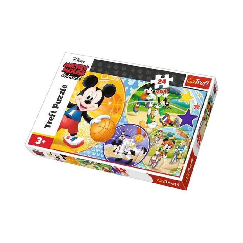 Maxi Puzzle 24 pcs mickey mouse Disney – TREFL Au Meilleur Prix au ...