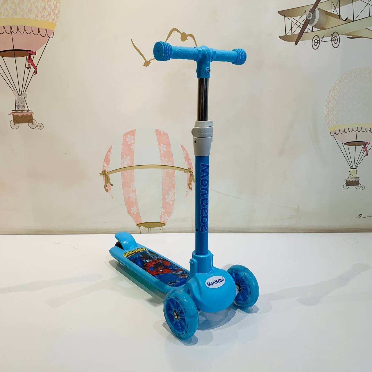 Trottinette 3 roues pliable - Mon bébé Maroc | Meilleur Prix